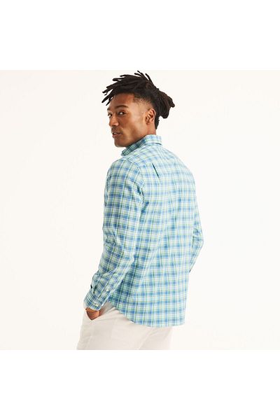 Nautica قميص رجالي أزرق WR4521