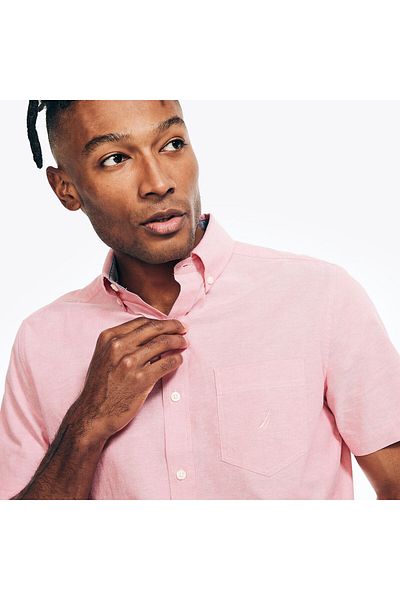 Nautica Coral Color Men's Shirt WR8396