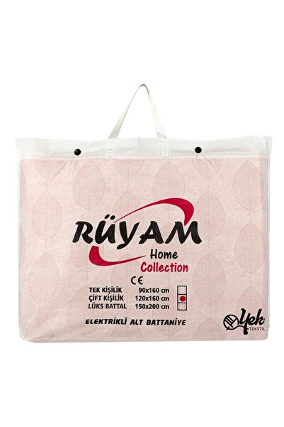 Genel Markalar Rüyam Çift Kişilik Elektrikli Battaniye - Ölçü :  120 Cm x 160 Cm