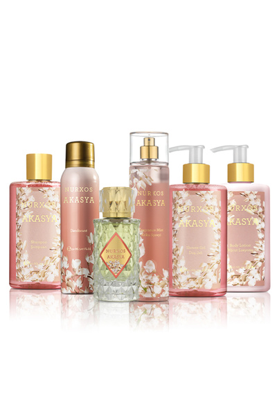 nurxos 9858 Akasya 6 Parça Kadın Büyük Çanta Koleksiyonu 8681124598582