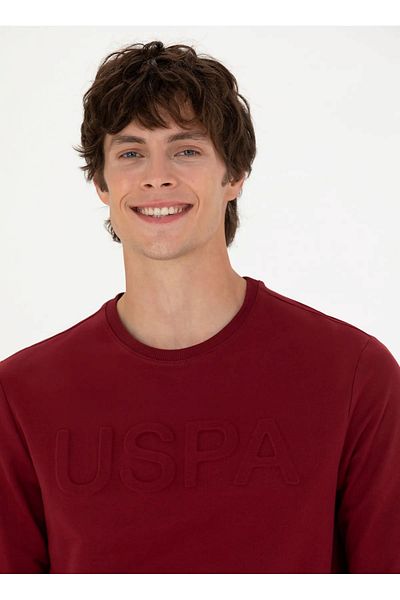 U.S. Polo Assn. 1639122   Ανδρικό φούτερ Jellysk023 US Polo Assn - Claret Red G081Sz082