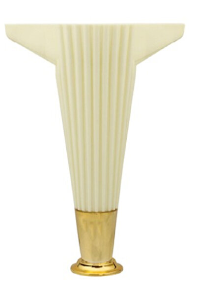 Wetra Line Mobillya,koltuk,baza,puf Plastik Ayak Aytaşi Gold 15cm Tekli