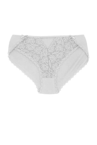Zena 4-Piece High Waist Lace Front Large Size Panties