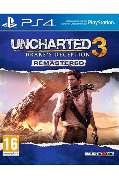Ubisoft PS4 UNCHARTED 3 REMASTERED