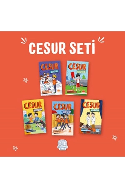 Karavan Çocuk Cesur Set (5 Kitap)