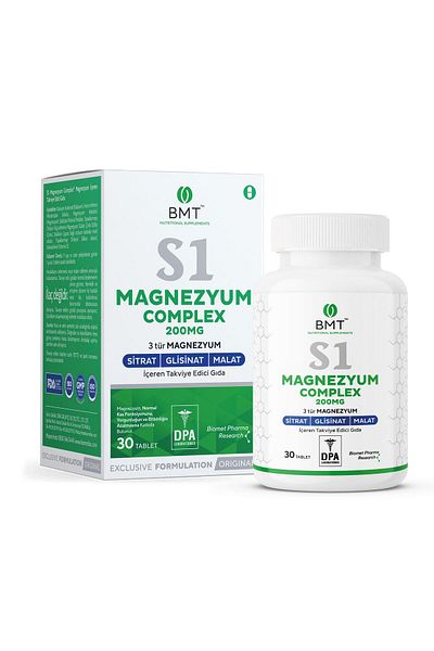 Biomet Q1™ Magnesium Complex - Citrate Malate Glycinate 30 Tablets