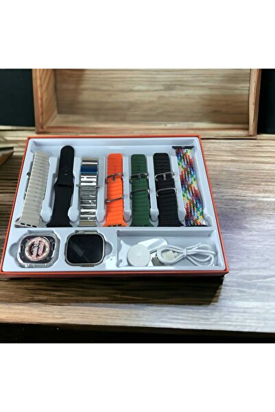 Genel Markalar 7 KORDONLU ULTRA 49MM Uyumlu  AKILLI SAAT