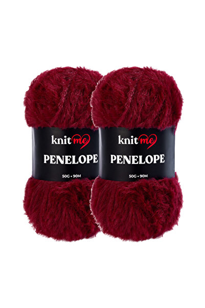 knitme PENELOPE ikili , 50GR , 90M , KÜRK İP