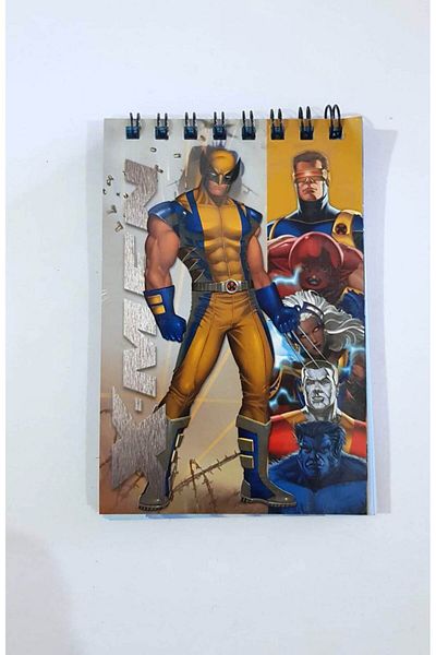 Gıpta X Man Wire Pocket Memo Pad Striped 40 Sheets