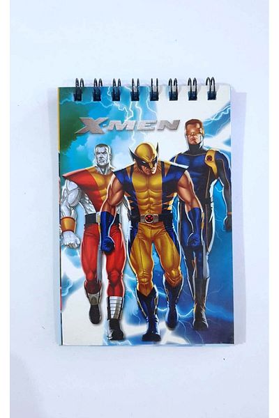 Gıpta X Man Wire Pocket Memo Pad Striped 40 Sheets