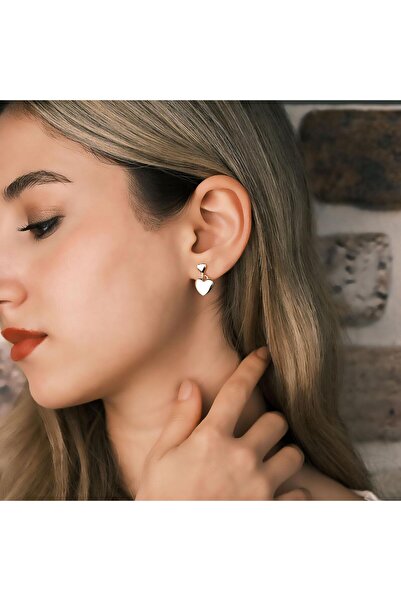 toptanhanem Kalp Tasarım  Çelik Küpe - Stil ve Şıklık Bir Arada | Gold