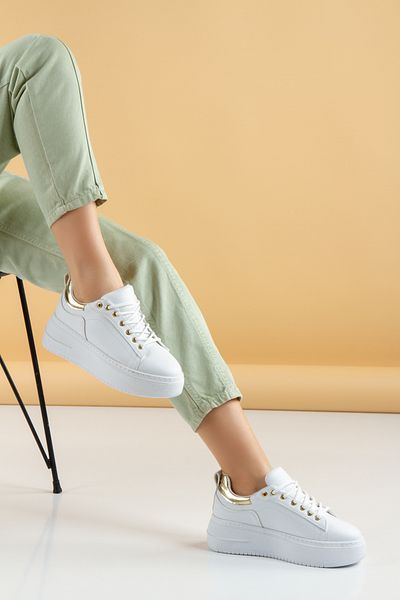 bakka shoes Pantofi sport de damă albi