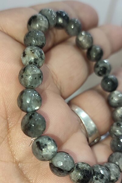 TAŞÇIZADE سوار من حجر اللابرادوريت الطبيعي مقاس 8 مم
