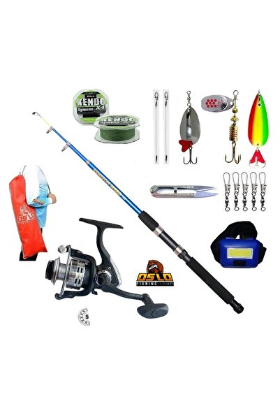 Oslo 2000 Remixon Speed 210cm 10-30gr Turna Tele Spin Olta Takımı Seti