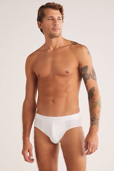 Kom Πακέτο 2 ανδρικών slips Modal Cotton