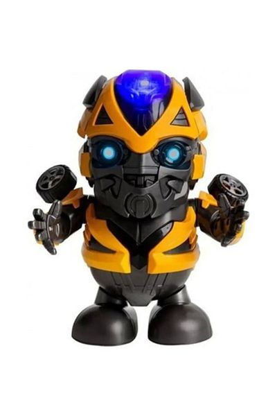Cango Dancing Bumblebee Animated Toy Robot with Sound and Light