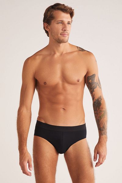 Kom Men's 2-Piece Sports Coton Slip Sl1003 Modal Cotton New Season