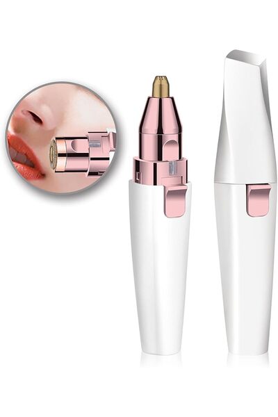 teknotrust 2 Yıl Yüz Kaş Epilatör Kıl Kaş Bıyık Tüy Alma Aleti Epilasyon Traş...