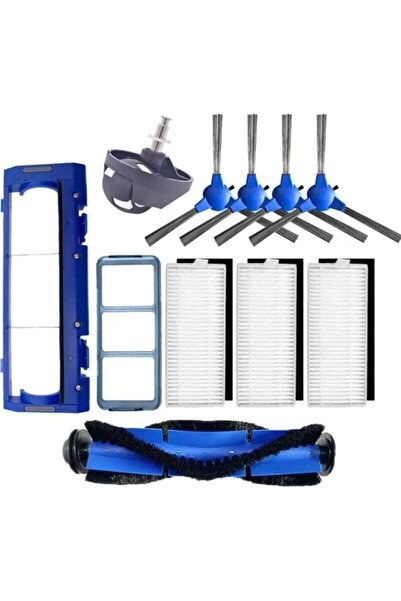 srfn ticaret Set de perii de schimb pentru aspiratorul robot Eufy 30 - 30C - roată Hepa