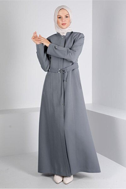 Alvina Judge Collar Belted Overcoat 10654