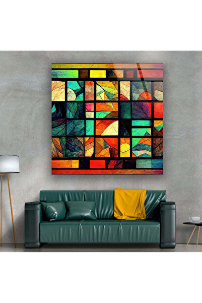 myphotostation Zidna slika od obojenog kaljenog stakla