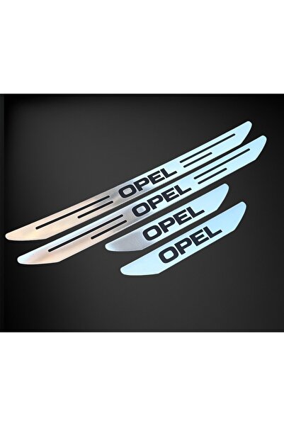 Alanucuzluk Opel Astra Özel Kapı Eşik Yazısı Krom