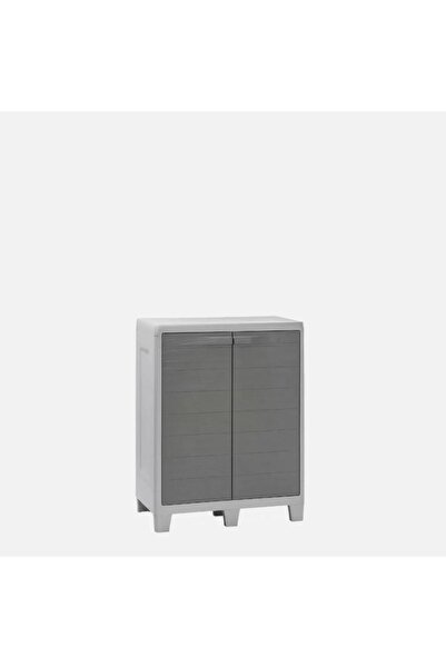 Nettekaçmaz Bahçe Balkon Kiler Plastik Dolap 76x46x101cm