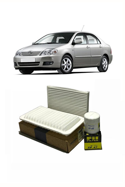 CARDANADAM 2002-2006 BENZİNLİ TOYOTA COROLLA FİLTRE BAKIM SETİ HAVA +POLEN + YAĞ FİLTRESİ