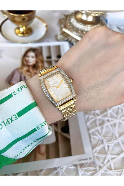 Essence Steel Cord No Darkening Color Throwing 50 Mt Water Resistant Women's Wristwatch BD1141.130