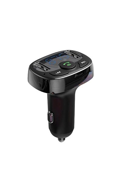 Baseus Bluetooth Aktarım Mp3 Araç Kiti 2 Usb Çıkışlı Araç Şarjı, Araç Müzik Kiti Ve Şarjı