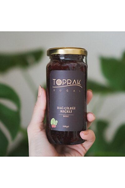 Toprak Doğal Dağ Çileği Reçeli 300 G - Yeni Sezon Dağ Çileği Reçeli - Çilek Reçeli - Mayıs Çileği Reçeli