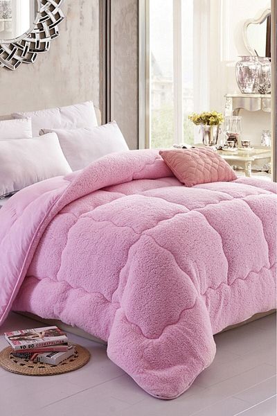 GOLDRİSE Eyüpoglu Double Size 57 Wire Luxury Double Sided Welsoft Cotton Silicone Quilt 195x215 Case Gift