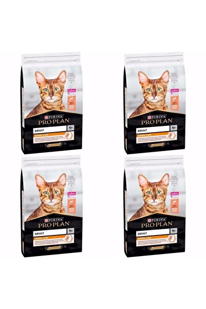 Pro Plan Pro Plan Derma Plus Somonlu Yetişkin Kedi Maması 1,5 Kg X 4 Adet