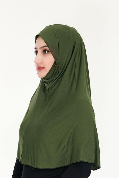 Sensu Πέπλο προσευχής Hijab με πέπλο έτοιμο τουρμπάνι