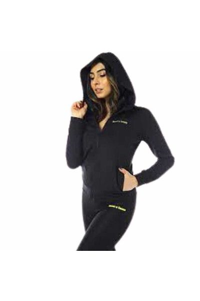 Trendmoodstore Fat Burning Long Sleeve Hooded Sauna Thermal Set