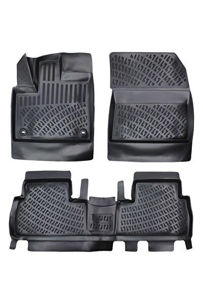 Rizline Toyota Proace City Dream Model 3D Havuzlu Paspas 2019 Sonrası Kasaya ...