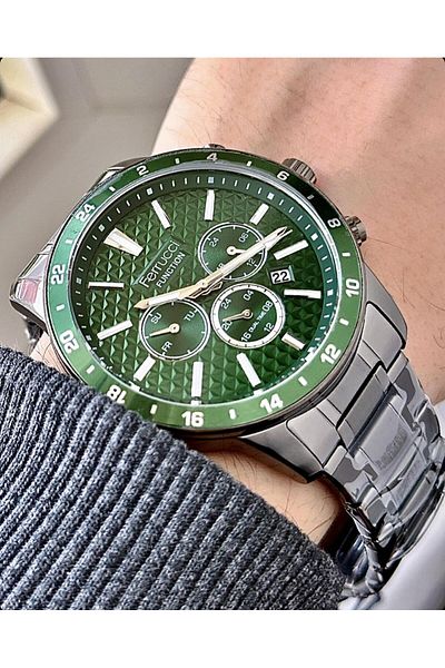 Ferrucci Men's Functional Steel Cord Wristwatch