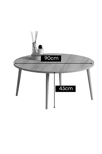 Monte Sehpa Yuvarlak Ortasehpa