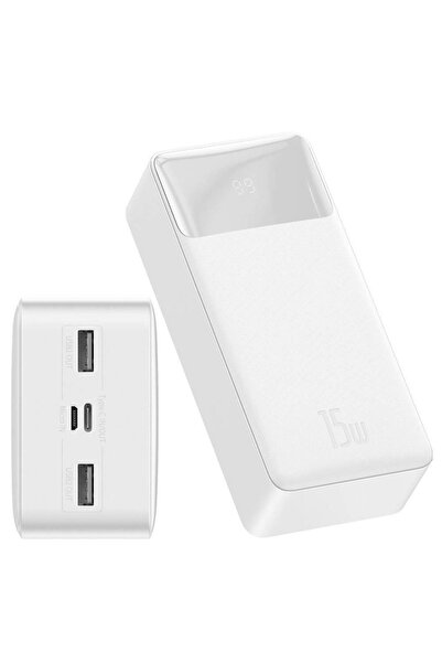 Baseus Pd 15w 30000 Mah Digital Göstergeli Powerbank, Akım Korumalı 4 Girişli Ultra Hızlı