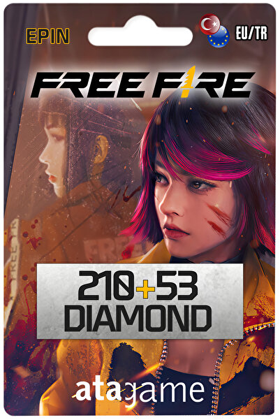 Free Fire 210 + 53 Elmas EU/TR
