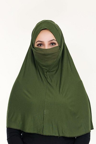 Sensu Πέπλο προσευχής Hijab με πέπλο έτοιμο τουρμπάνι