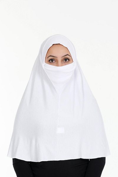 Sensu Πέπλο προσευχής Hijab με πέπλο έτοιμο τουρμπάνι