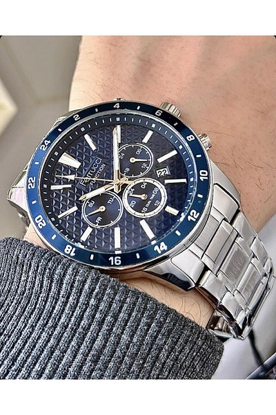 Ferrucci Men's Functional Steel Cord Wristwatch