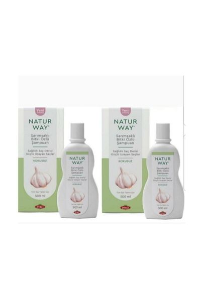 Otacı Naturway 500 ml Garlic Shampoo - New Packaging 2 Pieces of Pharma