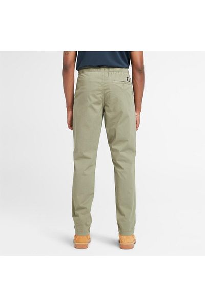 Timberland Men's Stretch Twill Jogger Pants Green