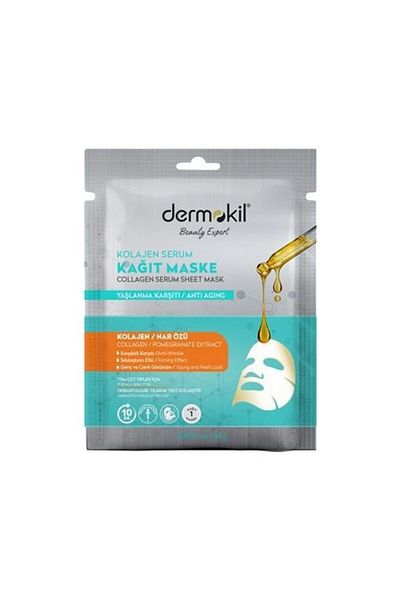 Dermokil Collagen Serum Paper Mask 28 Gr
