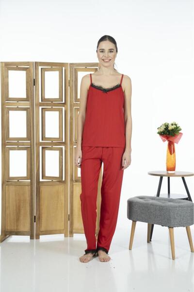 Estiva Women's Rope Strap Lycra Viscose Summer Pajama Set