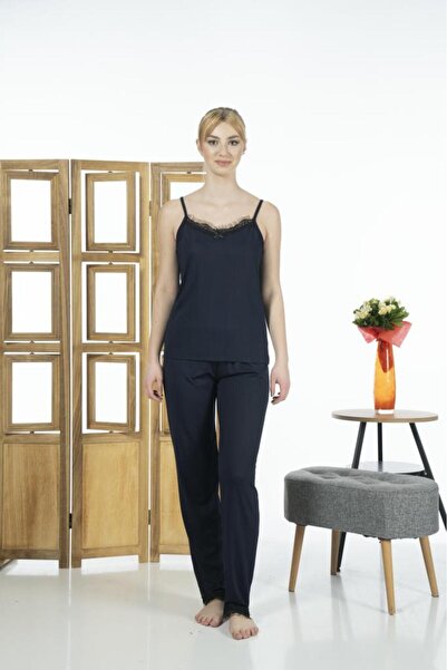 Estiva Women's Rope Strap Lycra Viscose Summer Pajama Set