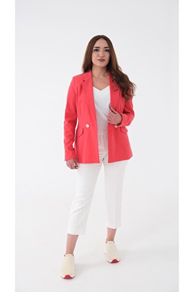 Blues Outlet JACHETĂ MARCA CĂPTUȘITĂ ALBĂ FEMEI-FLOARE DE RODIA