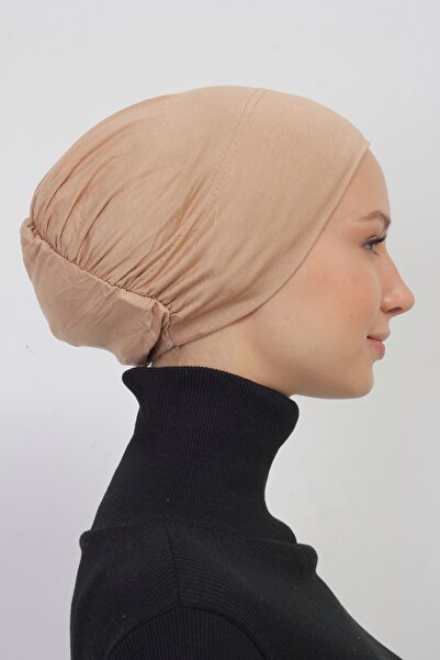 manolyaşal islamic hijab Lastikli Kaymaz Geçmeli Pratik Tesettür Bone